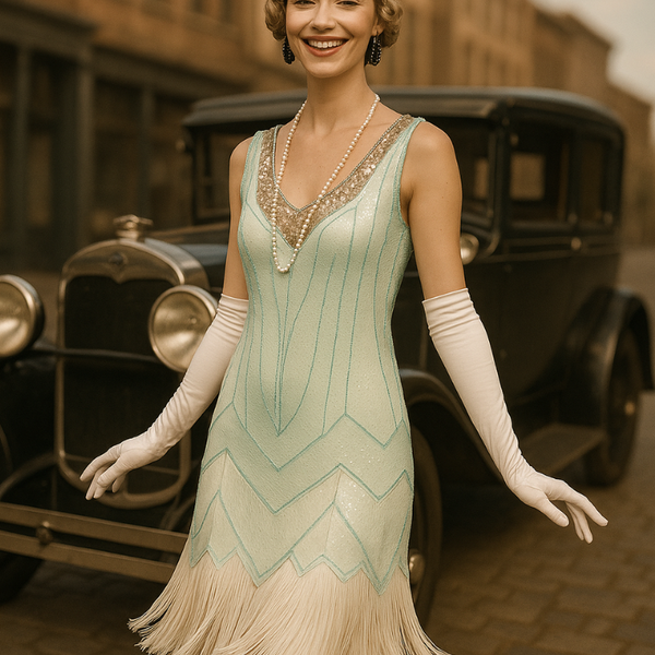 Robe Gatsby demoiselle d'honneur vintage