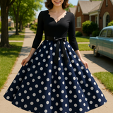 Robe courte vintage pin up