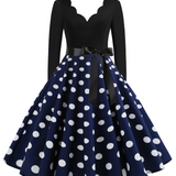 Robe courte vintage pin up