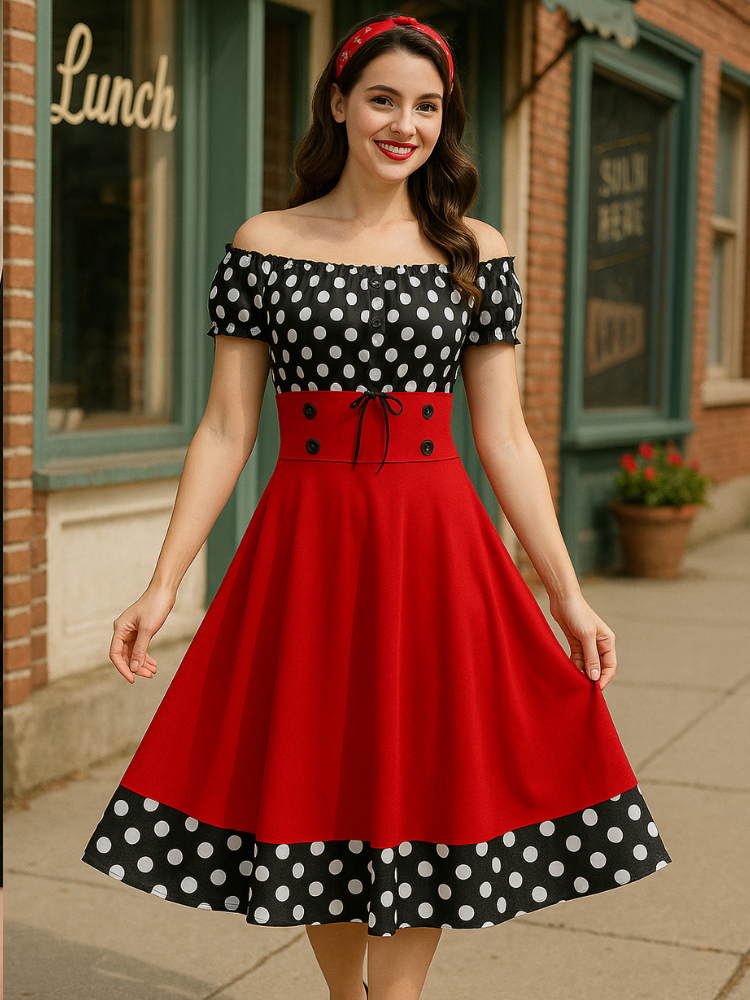 Robe vintage Audrey Hepburn