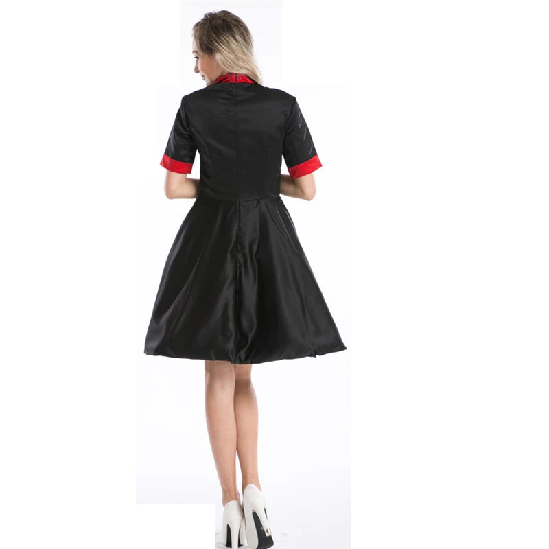 Robe courte vintage pin up