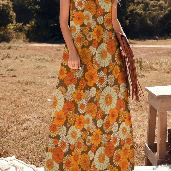 Robe bohème année 70