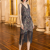 Robe charleston femme vintage