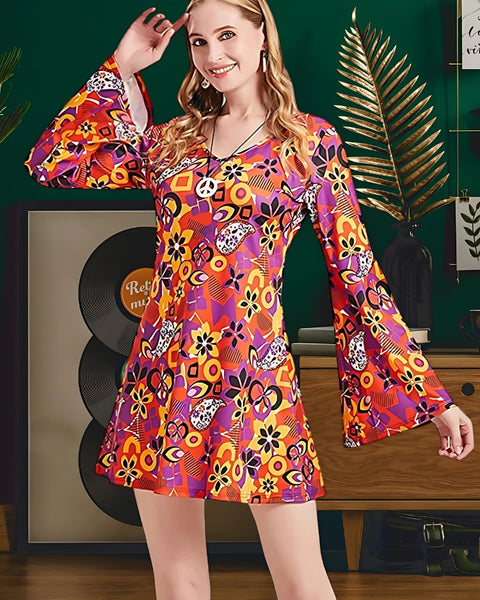 Robe hippie bohème vintage