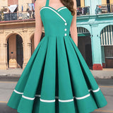 Robe trapèze vintage années 1950