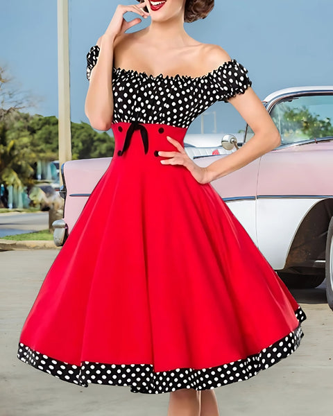 Robe vintage Audrey Hepburn