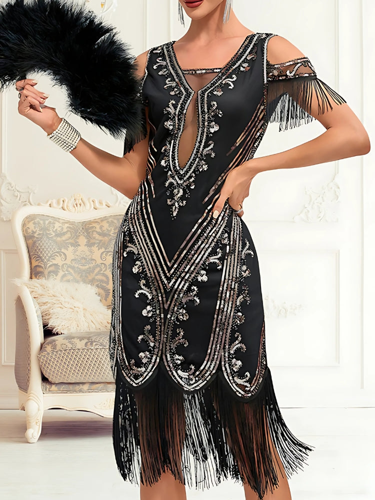 Robe vintage chic années 20