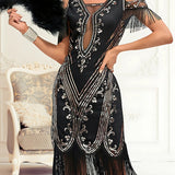 Robe vintage chic années 20