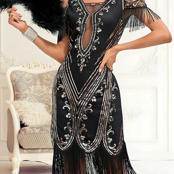Robe vintage chic années 20