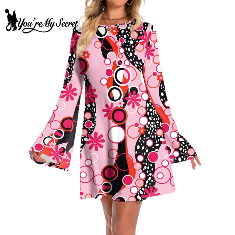 Robe fleurie vintage peace & love