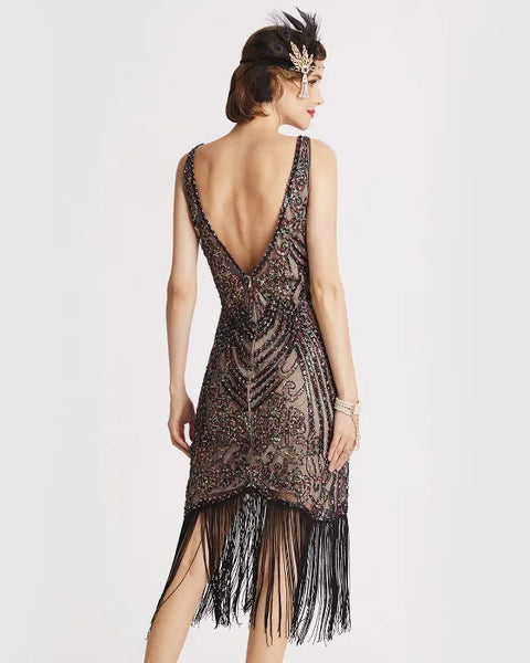 Robe charleston femme vintage