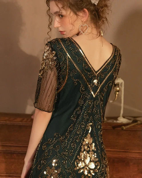 Robe cocktail vintage des années 20