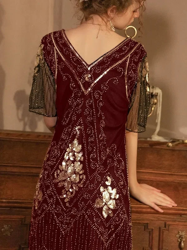 Robe cocktail vintage des années 20